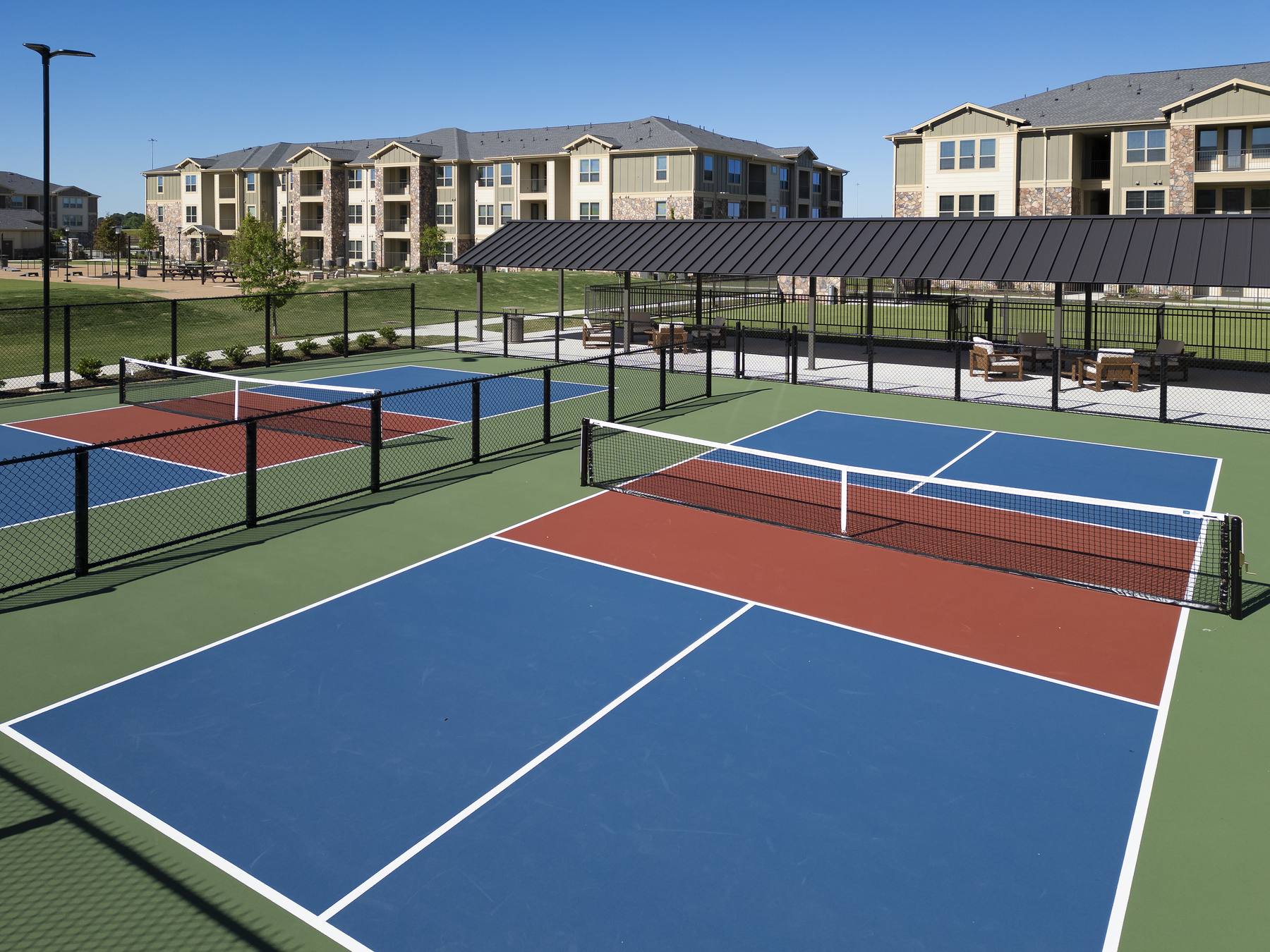 Pickleball court